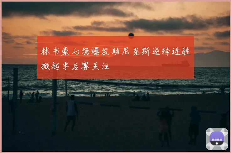 林书豪七场爆发助尼克斯逆转连胜掀起季后赛关注